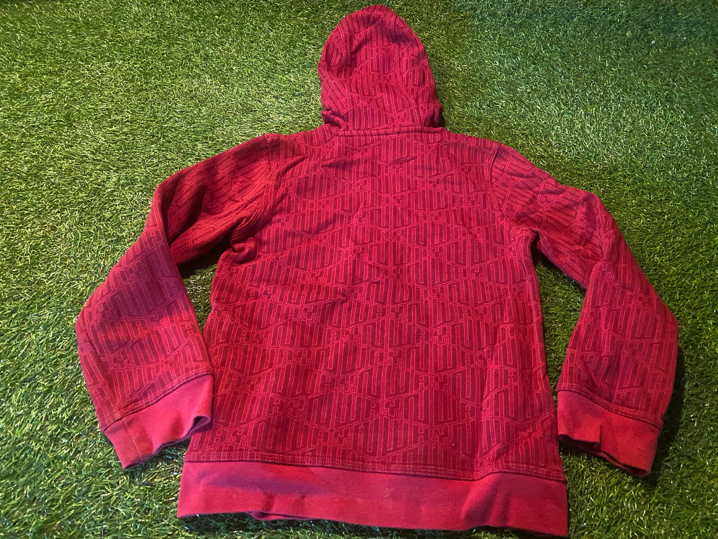 Liverpool England Football Small Boys Nike 128-137cm a 7-8 Year Old Soft Zip Up Hooded Top