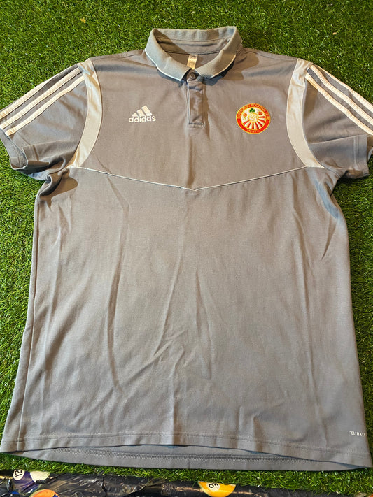 Portadown FC Northern Ireland Football Large Mans adidas Made Polo Jersey