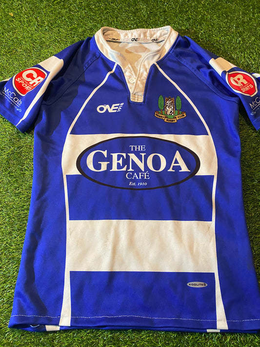 Newry RFC Northern Ireland Rugby Union Small mans Match worn no14 Jersey