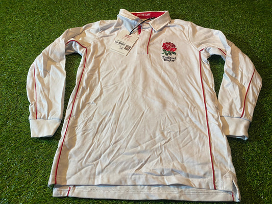 England English BNWT NEW Rugby Union Football Large Boys 10-12 Year Old Jersey