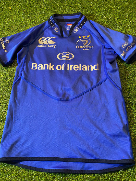 Leinster Eire Irish Ireland Rugby Union Football Large Boys 10-12 Year Old CCC Jersey