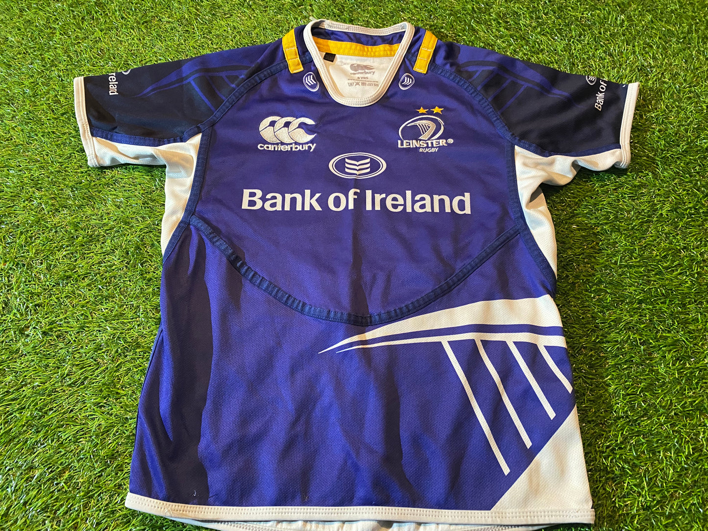 Leinster Eire Irish Ireland Rugby Union Small Boys 7-8 Year Old CCC Made Jersey