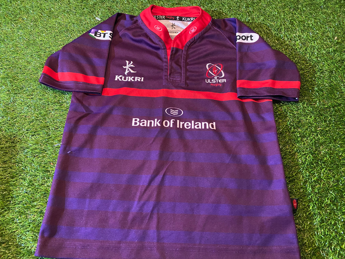 Ulster Northern Ireland Rugby Union Football Medium Boys 9-10 Year Old Jersey