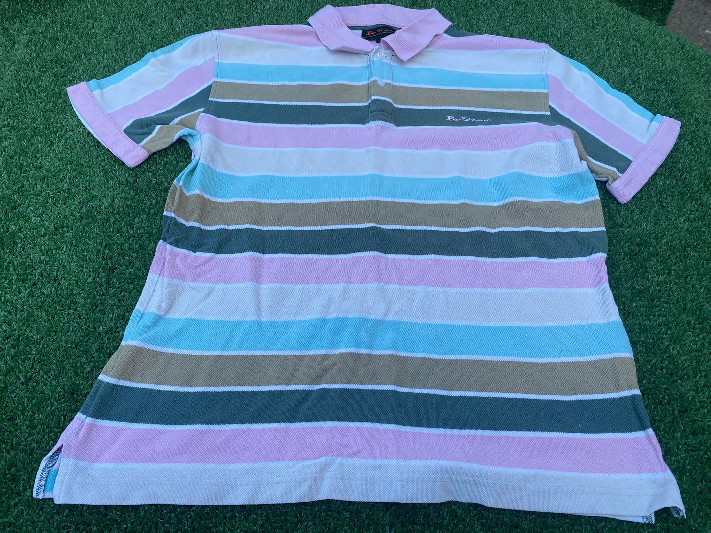 Ben Sherman Ska / Mod Vintage Clothing Size Medium Mans Polo Jersey