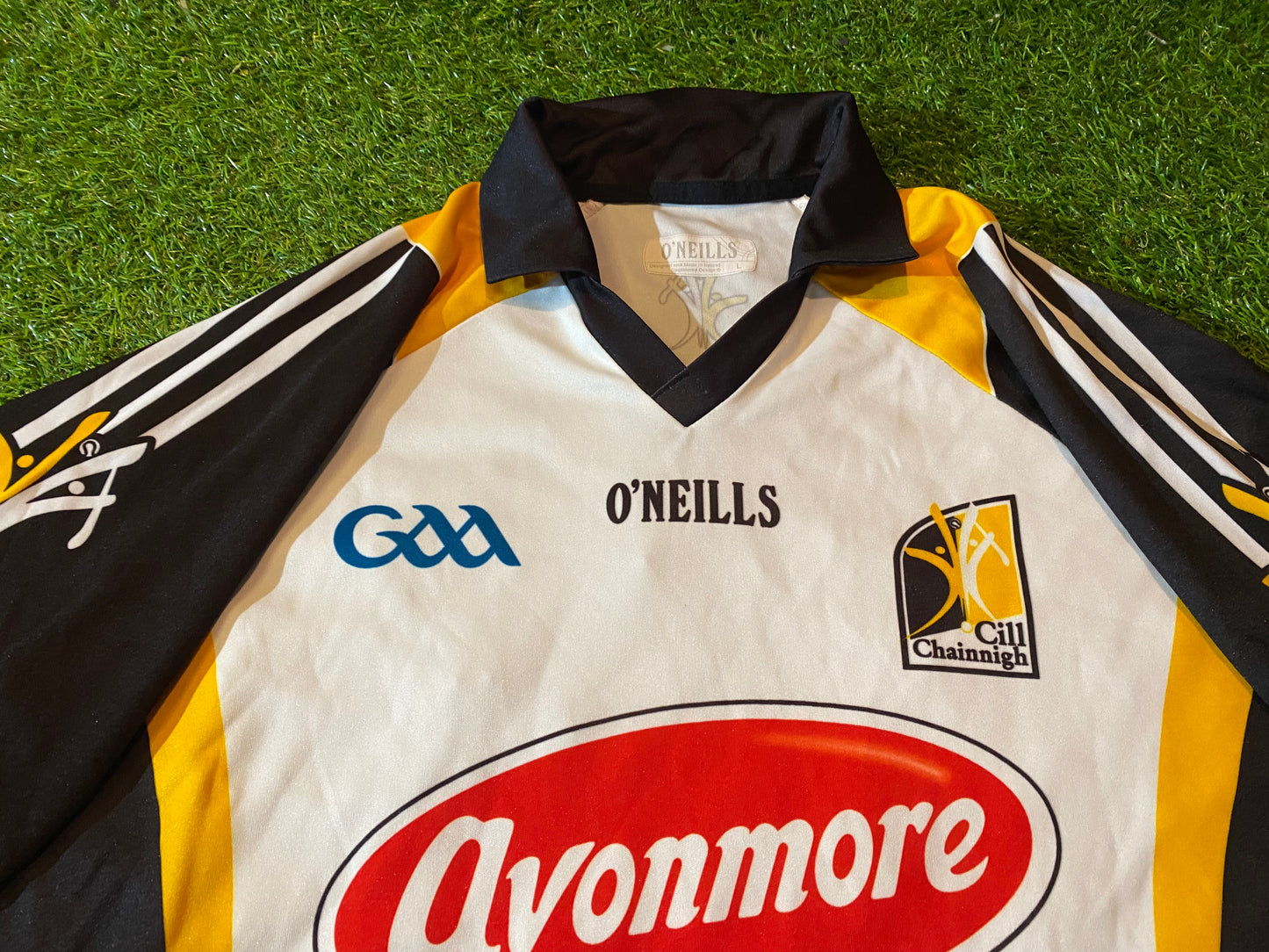 Co Kilkenny GAA Gaelic Football Hurling Eire Irish Ireland Large Mans Vintage Jersey