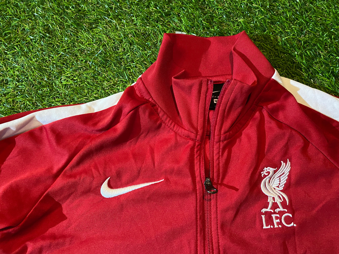 Liverpool FC England Football Medium Boys 9-10 Year Old Nike Made Zip Up Jacket