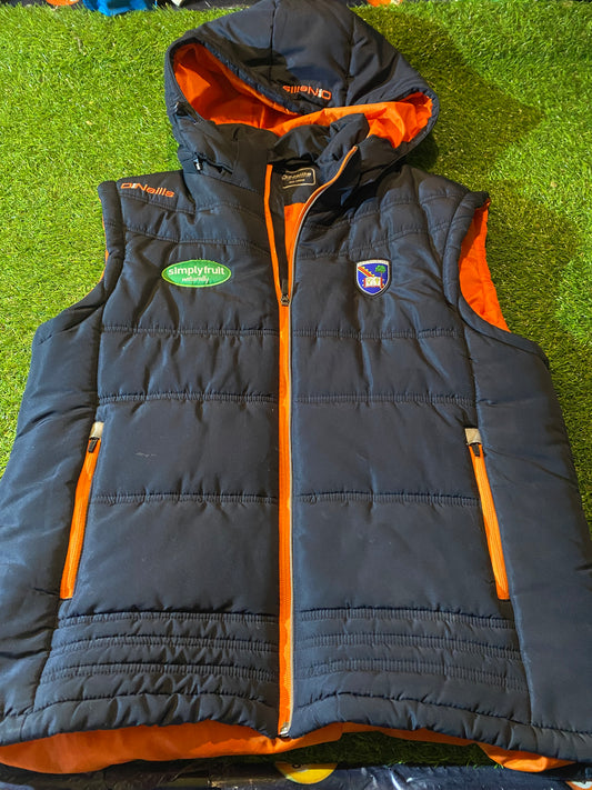 Co Armagh GAA Gaelic Football Big Large Mans Bomber Hoody Puffed Hooded Jacket