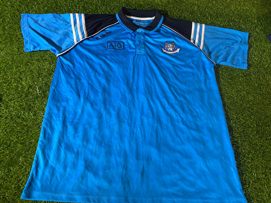 Co Dublin Ath Cliath Eire Ireland GAA Gaelic Football Hurling XL Extra Large Mans Polo Jersey