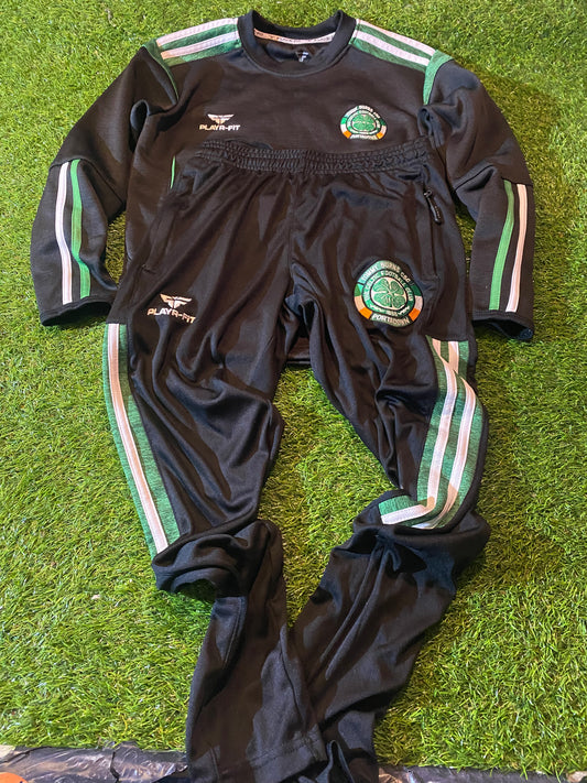 Celtic FC Portadown Tommy Burns SC Football Boys 10-12 Year Old Top & Bottoms Set