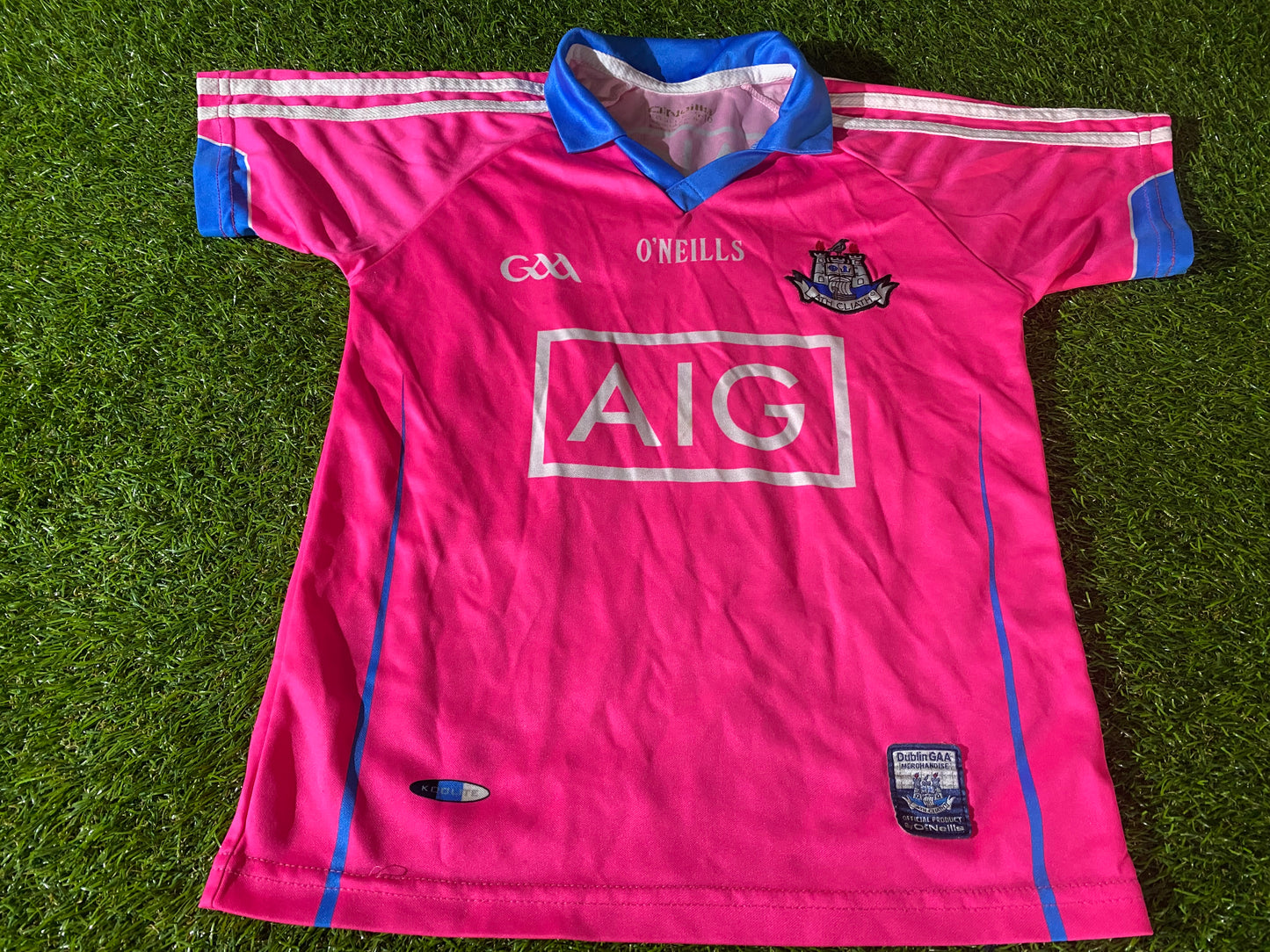 Co Dublin GAA Gaelic Football Ireland Irish Kids Medium Boys / Girls 9-10 Year Old Jersey