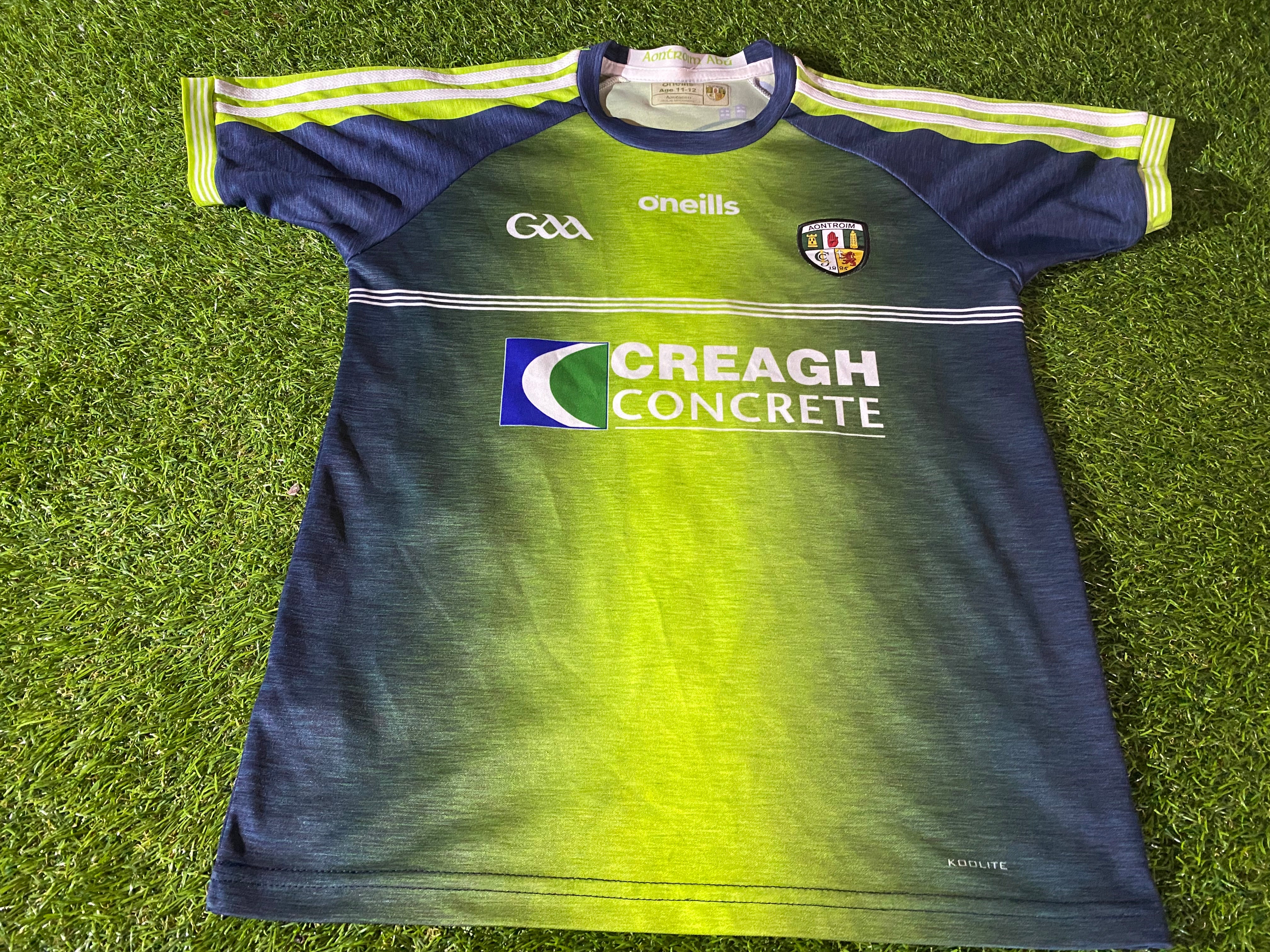 Co Antrim GAA Gaelic Football Ireland Irish Kids Large Boys Girls 10 Co Antrim GAA Gaelic Football Ireland Irish Kids Large Boys Girls 10