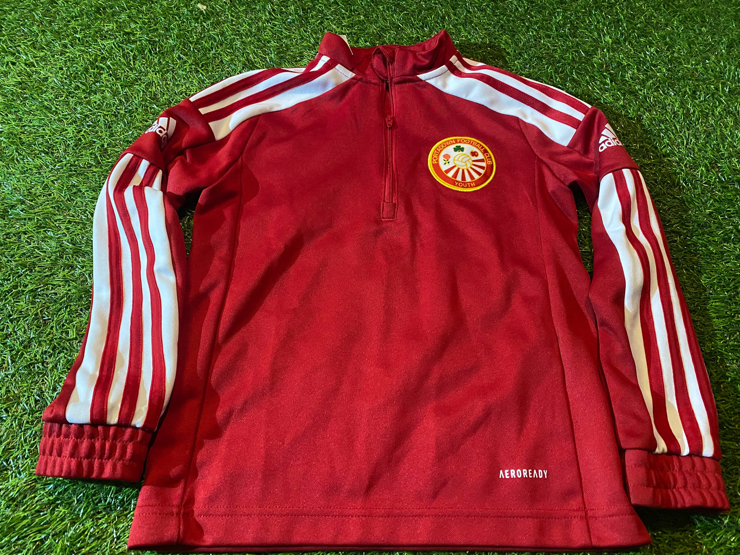 Portadown FC Northern Ireland Football Small Boys 6-8 Year Old Adidas Made Over Top