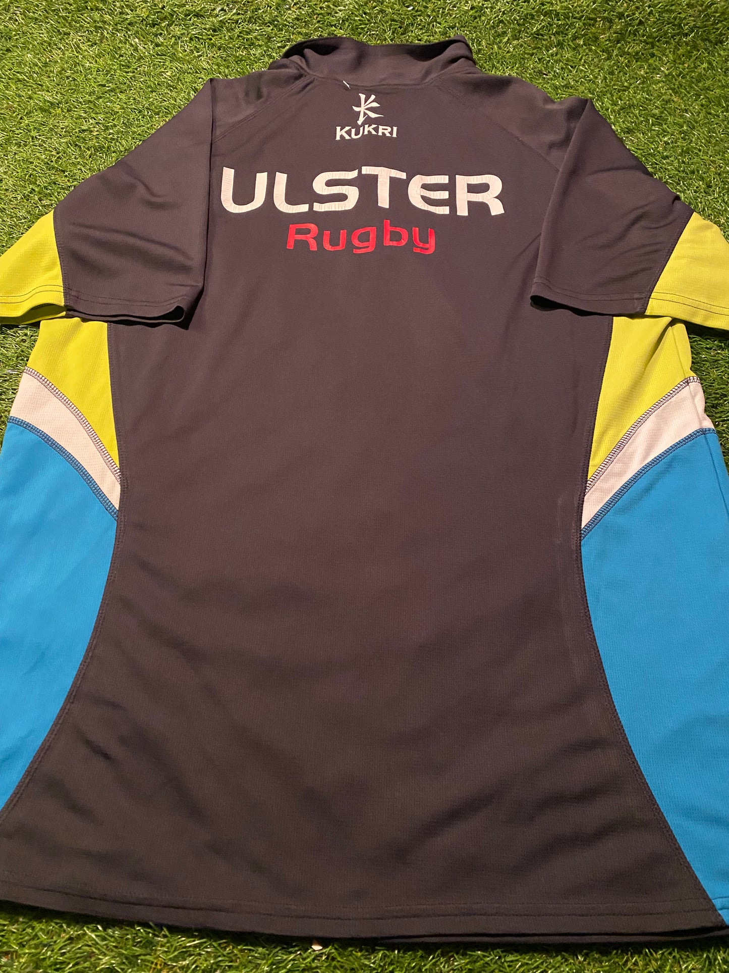 Ulster Northern Ireland Rugby Union Football XL Extra Large Mans Kukri Made Polo Jersey