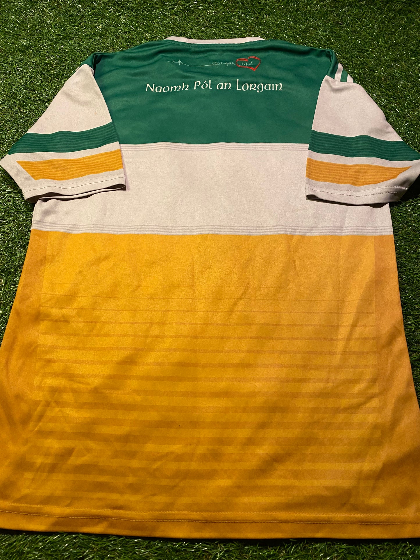 St Pauls Lurgan Ireland GAA Gaelic Football Medium Mans Tigh Fit 50 year 1971-2021 Jersey