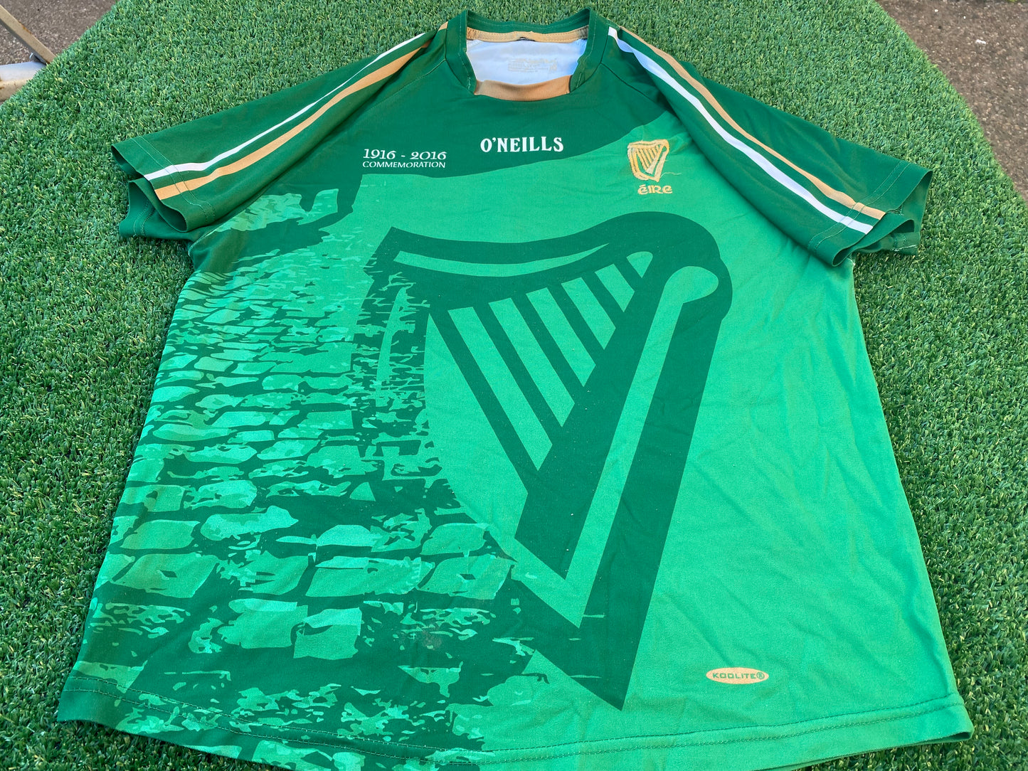 Easter Rising 1916 Eire Ireland Womans Females GAA Gaelic Football Hurling Size 16 Jersey