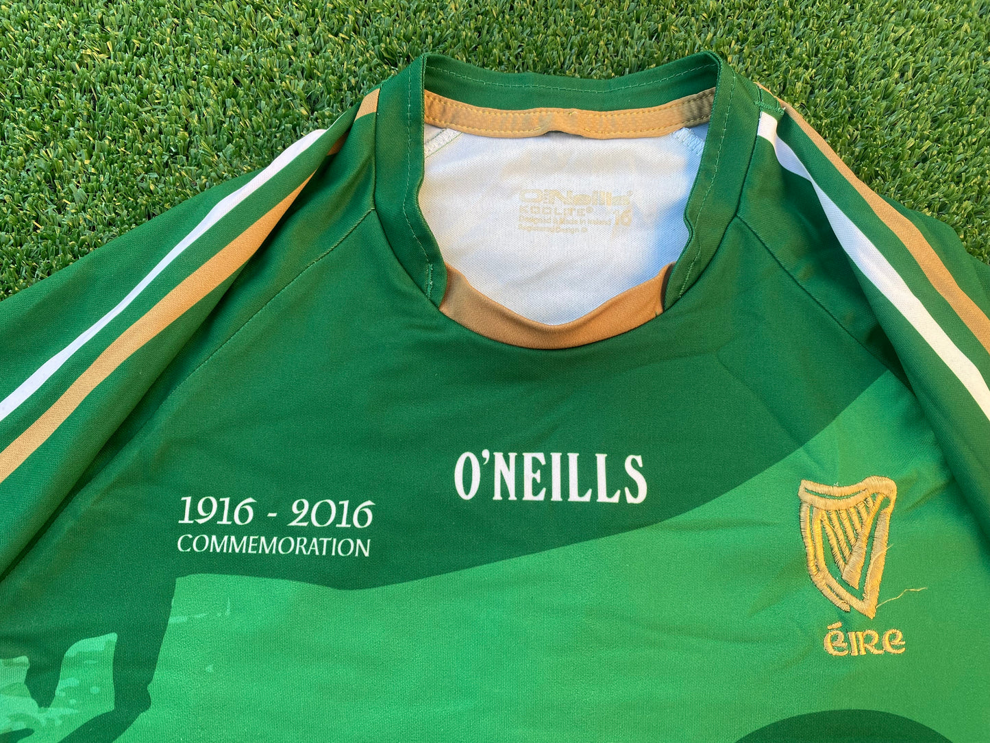 Easter Rising 1916 Eire Ireland Womans Females GAA Gaelic Football Hurling Size 16 Jersey