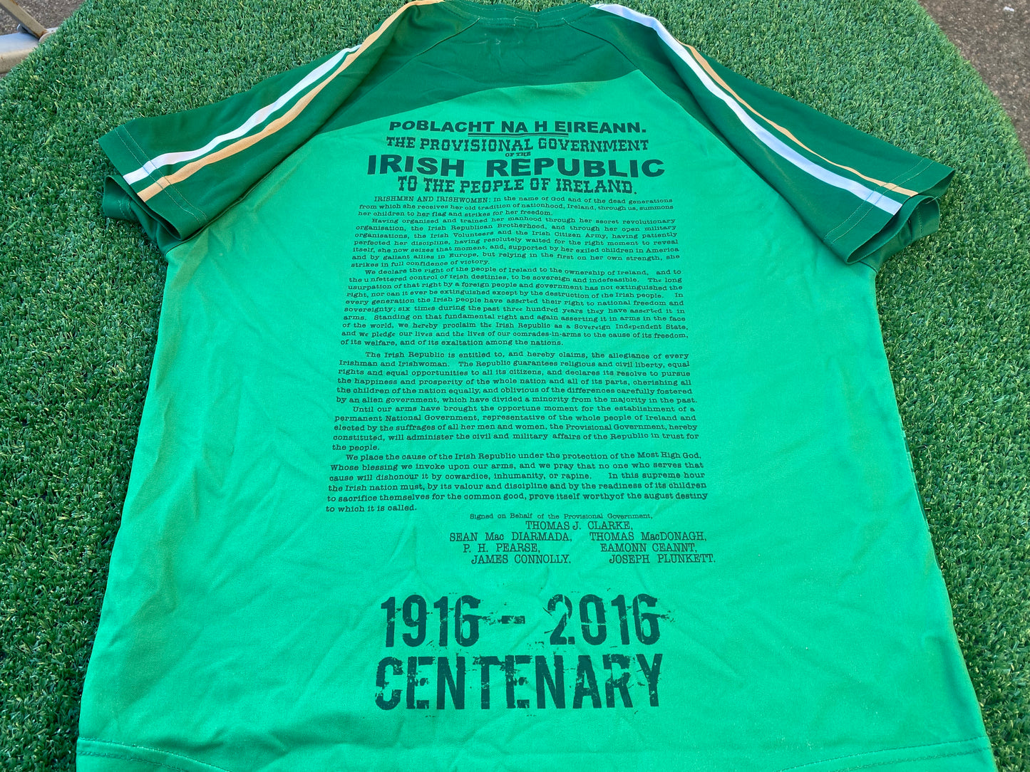 Easter Rising 1916 Eire Ireland Womans Females GAA Gaelic Football Hurling Size 16 Jersey