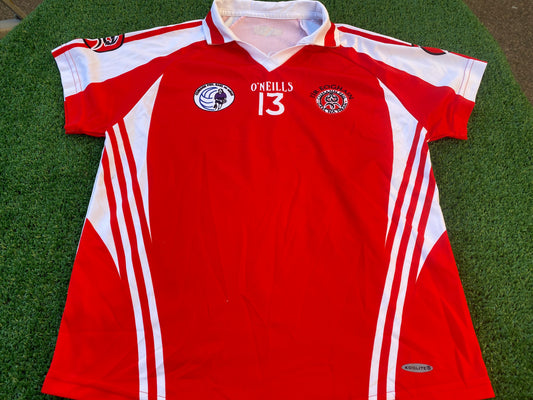 Tyrone Club Ulster Eire Ireland Womans GAA Gaelic Football Hurling Size 14 no13 Jersey