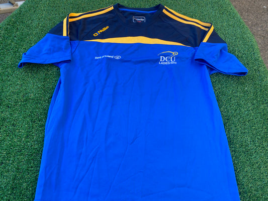 Dublin City University Eire Ireland Womans Females GAA Gaelic Football Hurling Size 12-14 Jersey