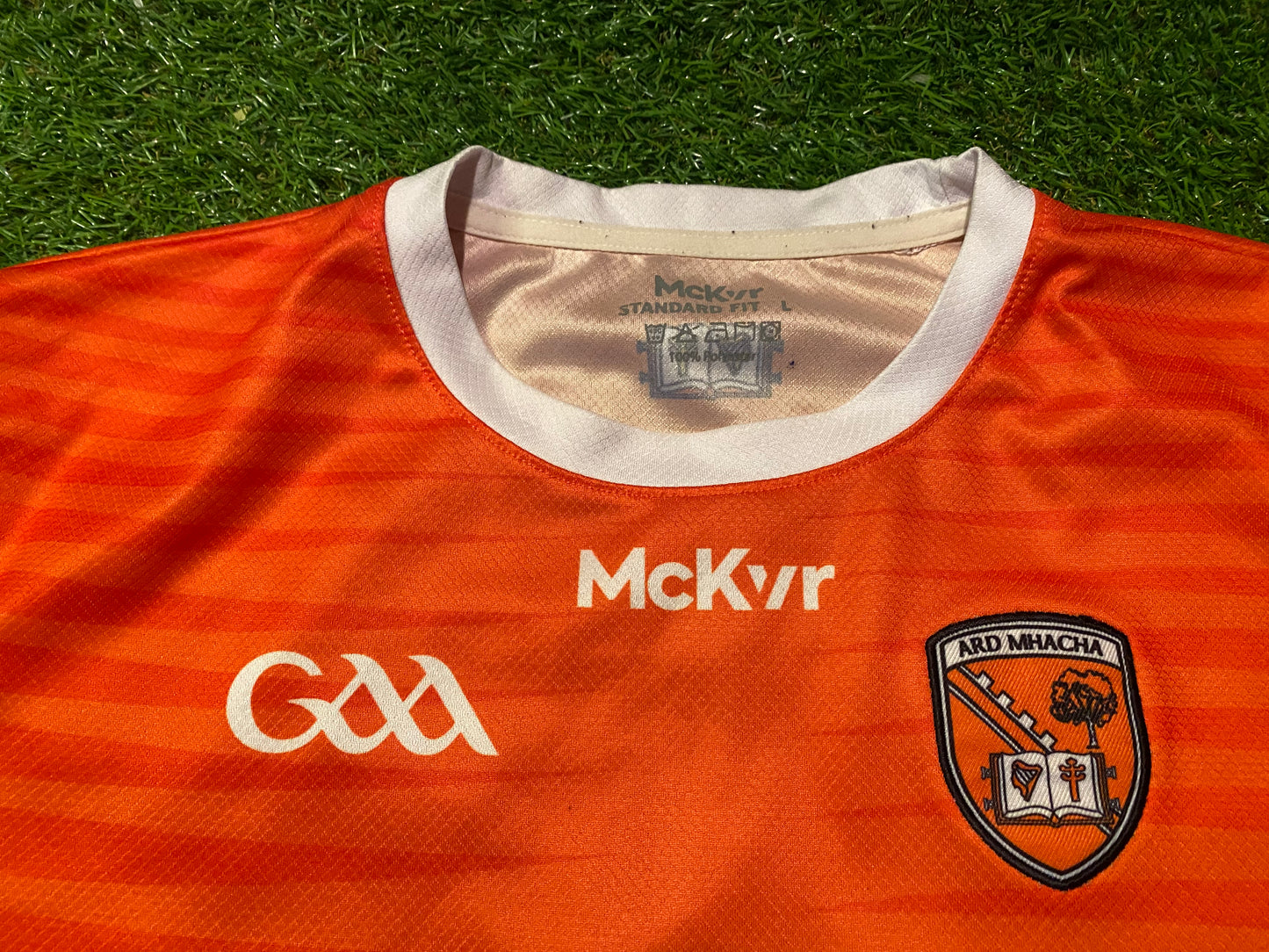 Co Armagh Ireland GAA Gaelic Football Hurling Large Mans McKeevers Made Jersey