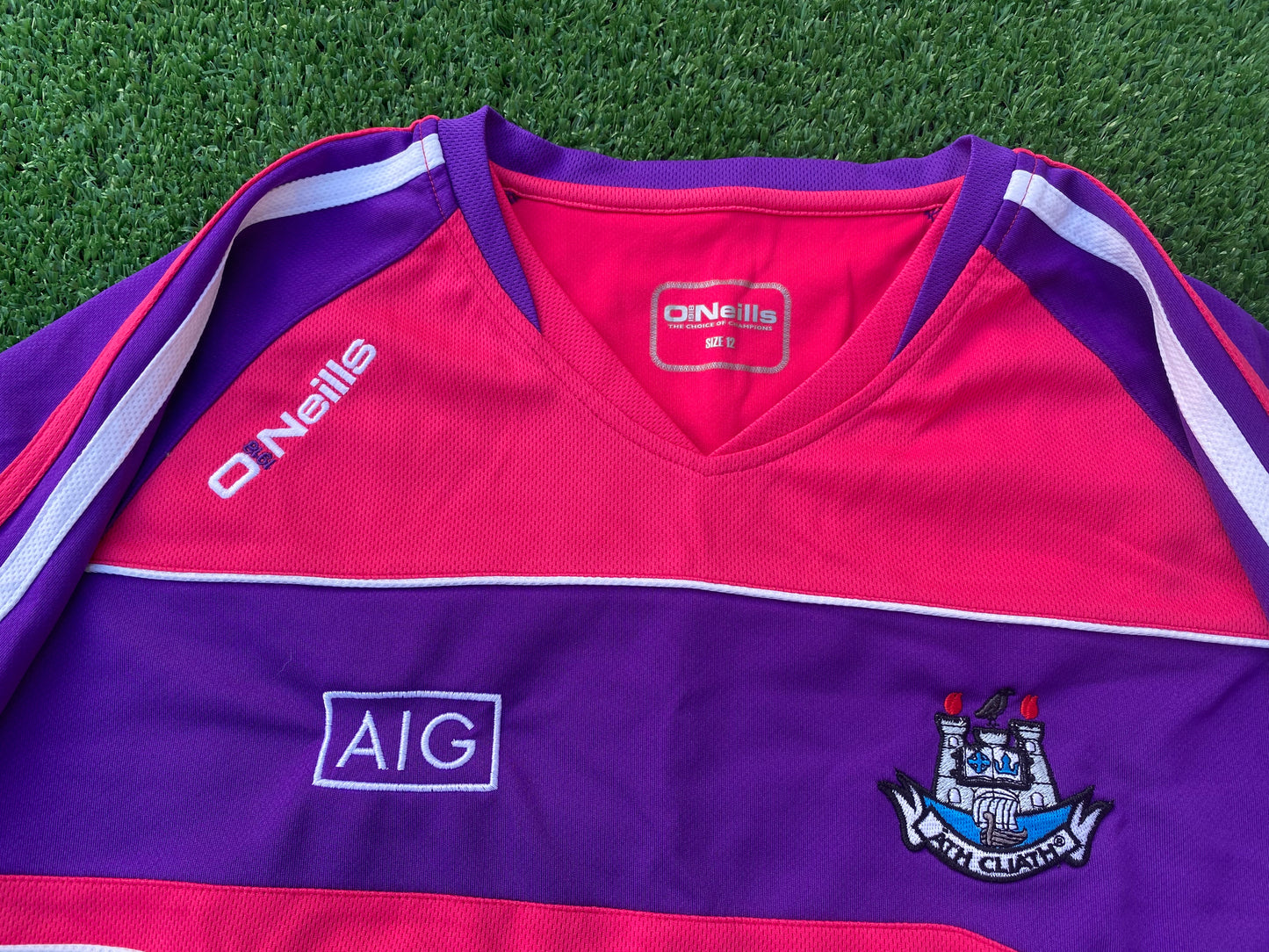 Co Dublin Eire Ireland Womans Females GAA Gaelic Football Hurling Size 12 Jersey