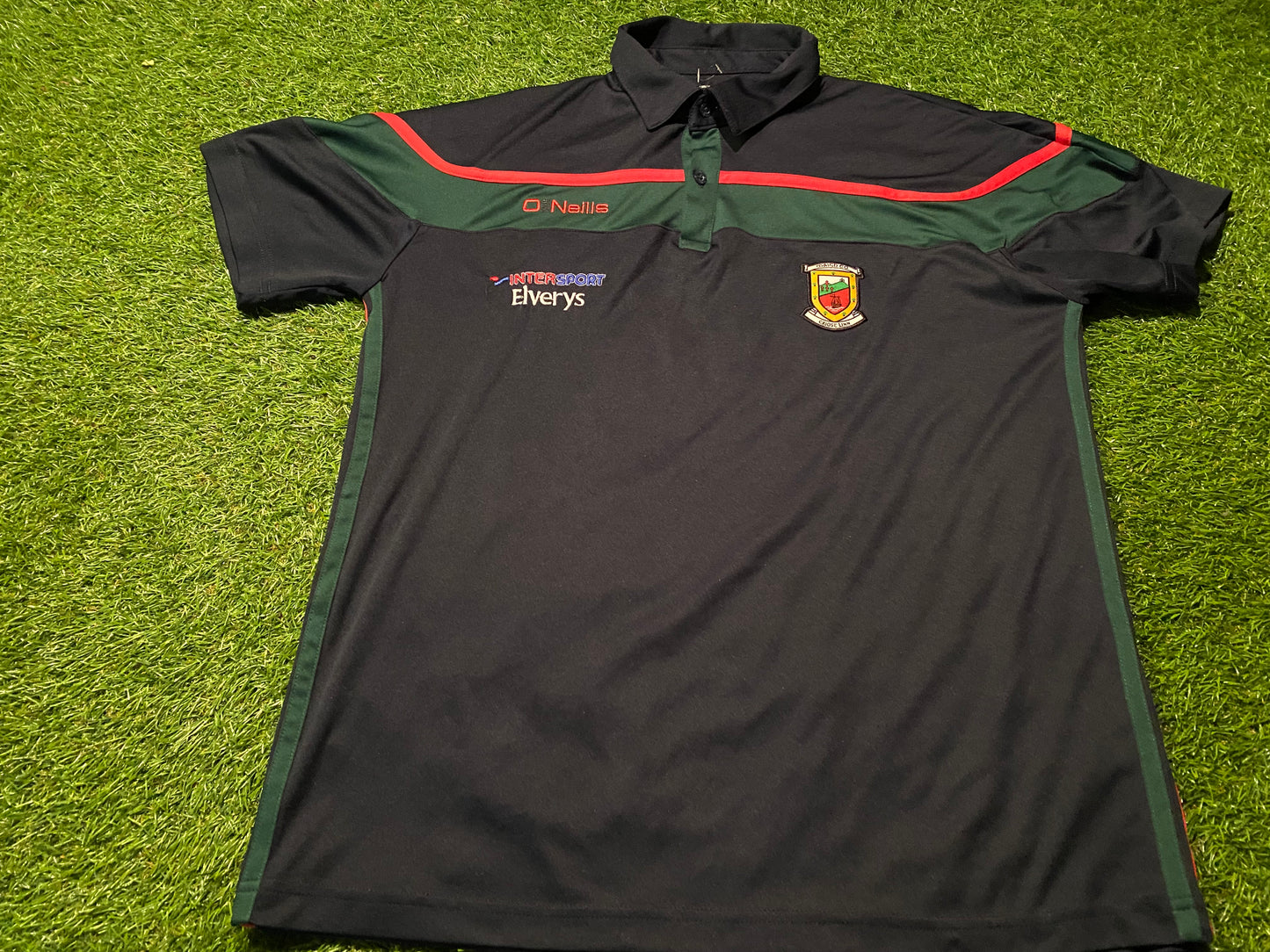 Co Mayo GAA Gaelic Football Hurling Ireland Irish Eire Medium Mans Lighter Polo Jersey