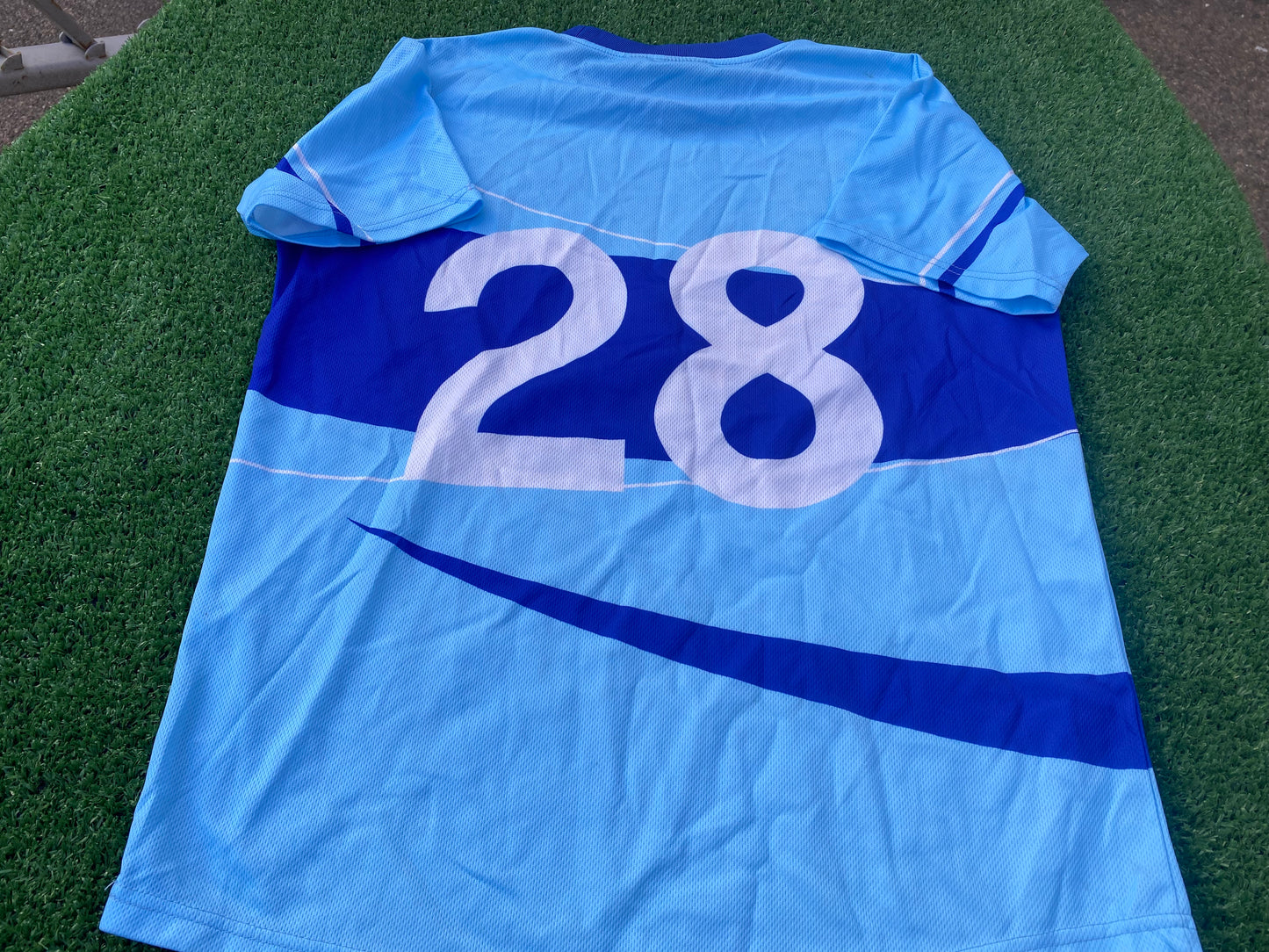 Queen Margaret University Scotland Womans Females GAA Gaelic Football Hurling Size 16 no28 Jersey