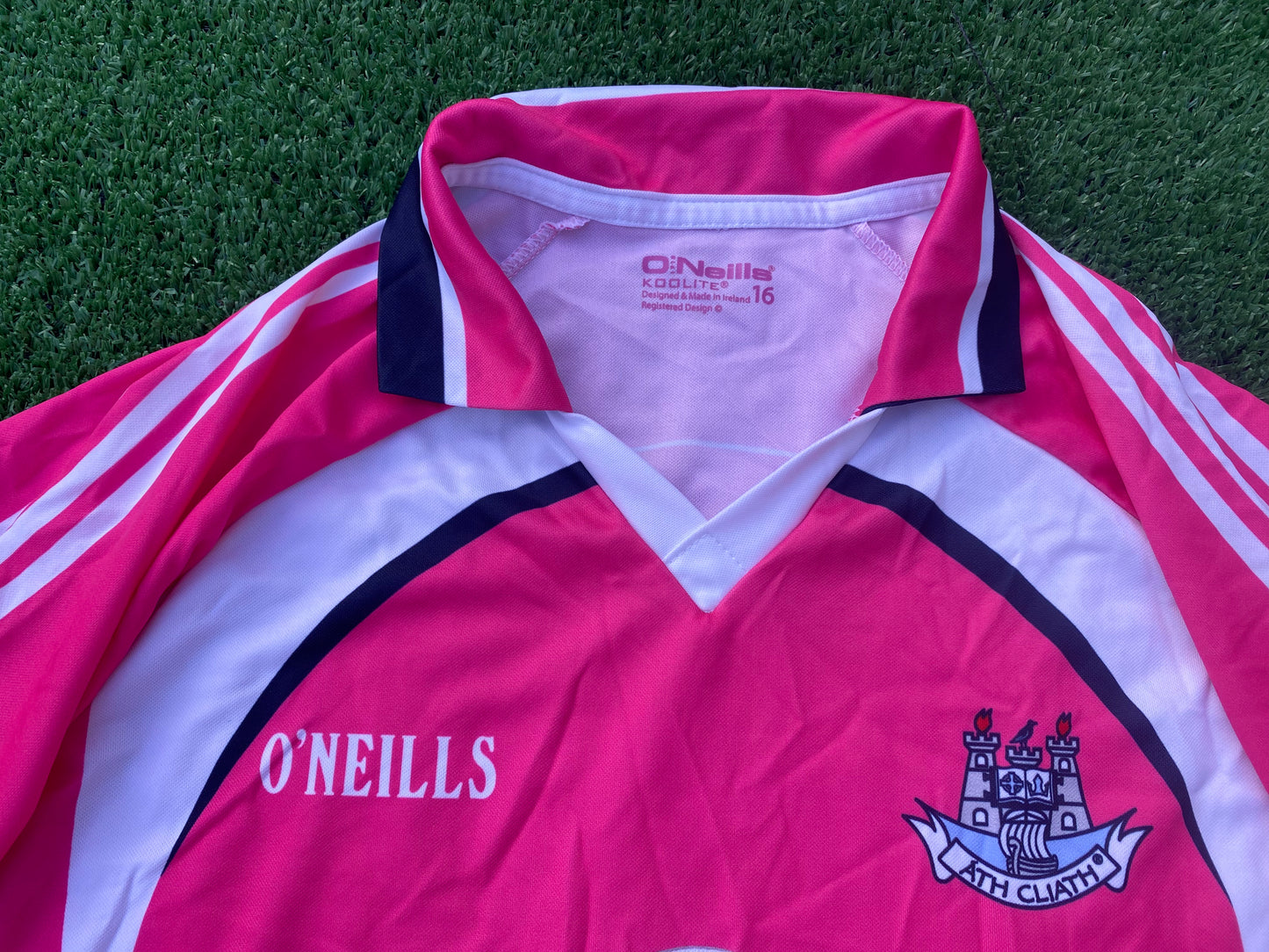 Co Dublin Eire Ireland Womans Females GAA Gaelic Football Hurling Size 16 Jersey