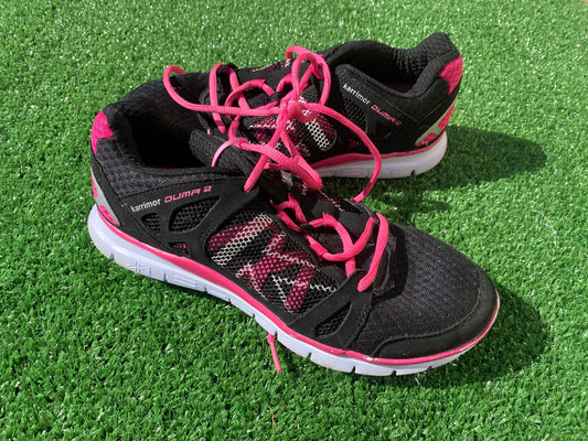 Karrimor Duma 2 Black Pink Running Sports Exercise Workout Trainers Size UK 7