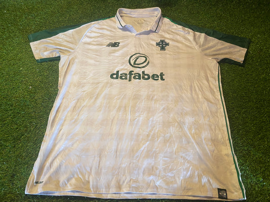 Celtic FC Scotland Scottish Soccer Football XL Extra Large Mans New Balance Made Away Jersey