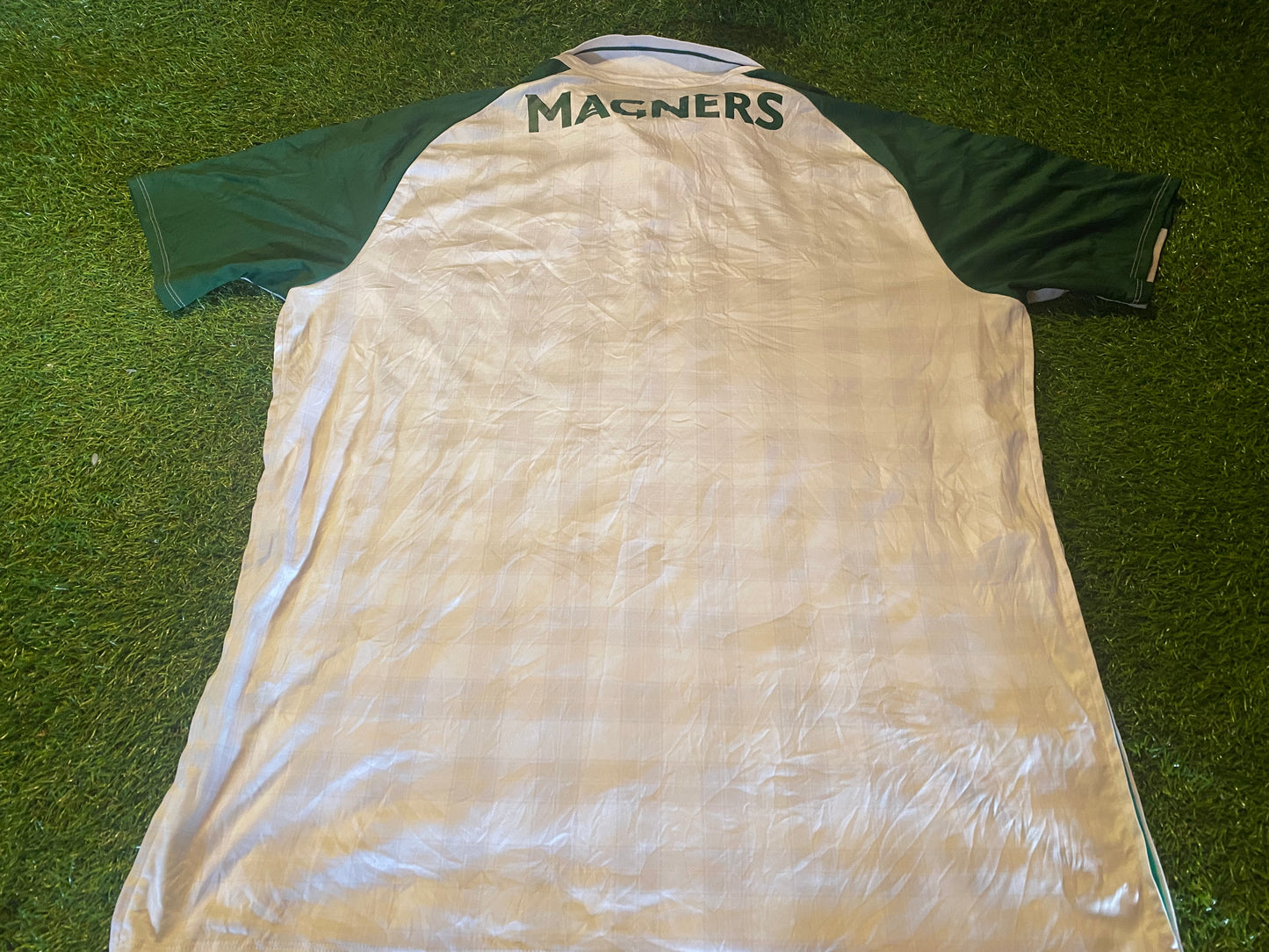 Celtic FC Scotland Scottish Soccer Football XL Extra Large Mans New Balance Made Away Jersey