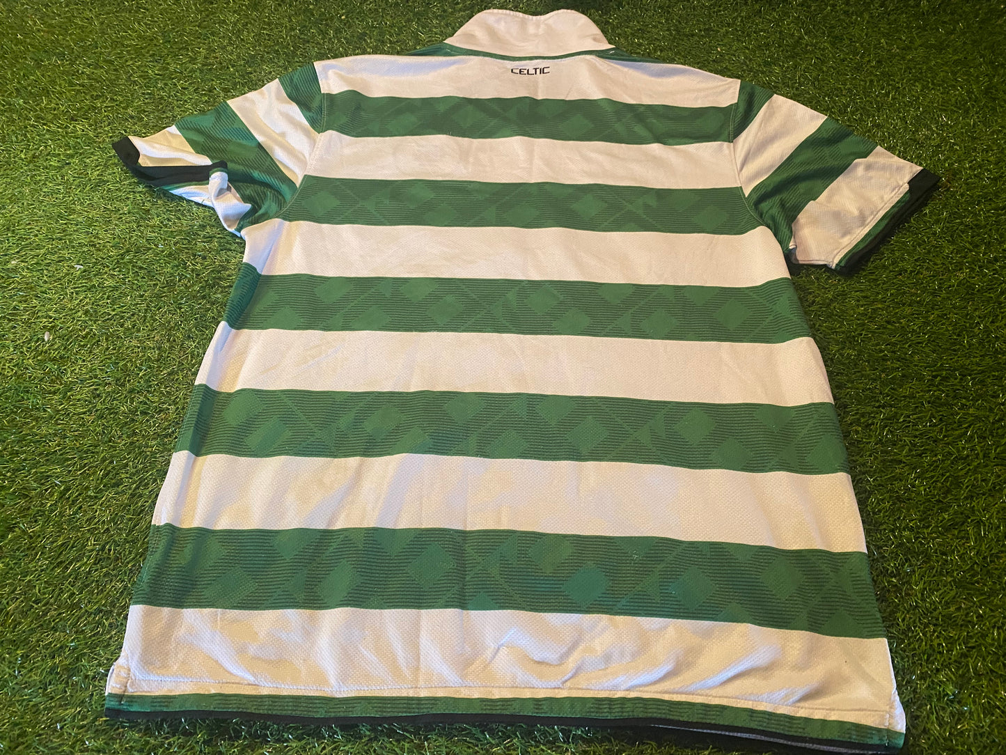 Celtic FC Scotland Scottish Soccer Football Large Mans 2010 Nike Made Home Jersey