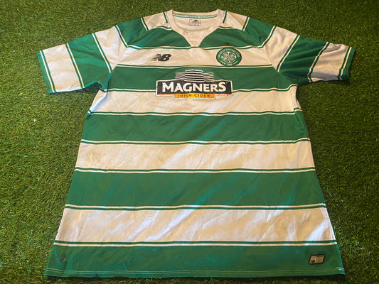 Celtic FC Scotland Scottish Soccer Football Large Mans New Balance Made Home Jersey