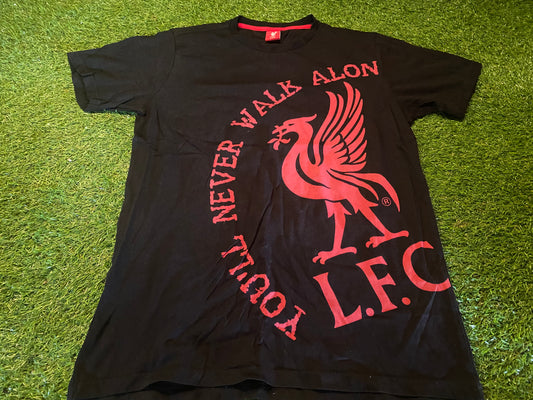 Liverpool FC England Football Soccer Medium Mans Cotton T Shirt Top