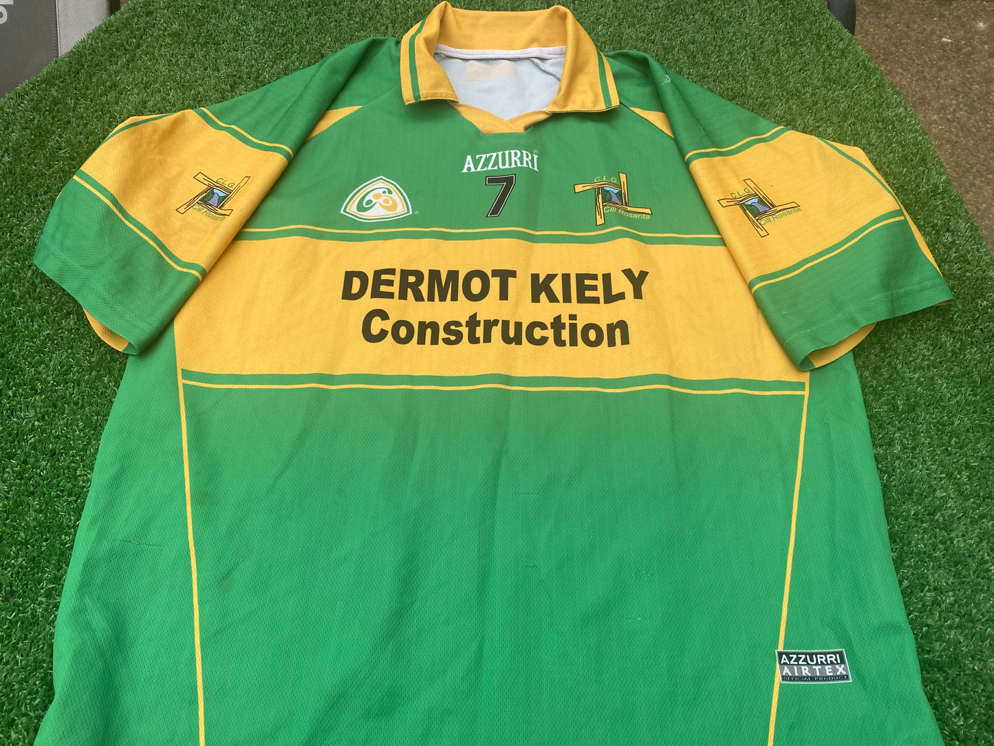 Kilrossanty Co Waterford Ireland Irish Hurling GAA Gaelic Football XL Extra Large Mans no7 Jersey