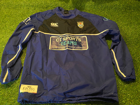 Coleraing RFC Northern Ireland Rugby Union Football Large Mans Drill Type Training Top