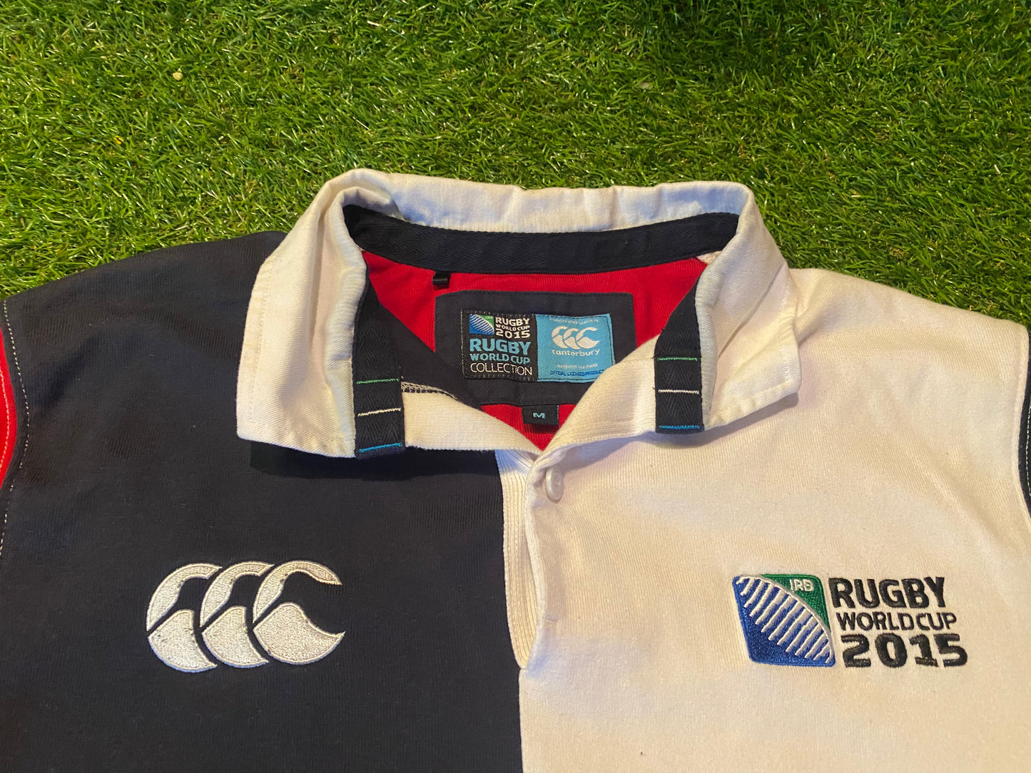 Rugby Union Football Medium Mans CCC World Cup 2015 Polo Style Heavier Jersey