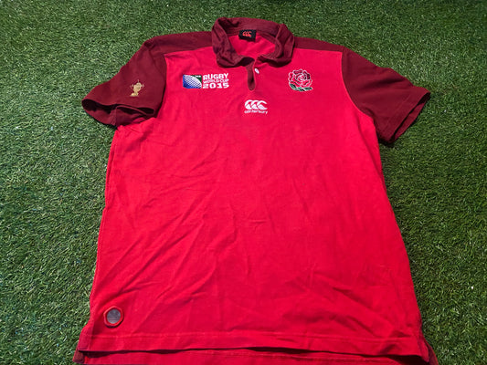 England English Rugby Union Football Medium Mans CCC World Cup 2015 Away Jersey