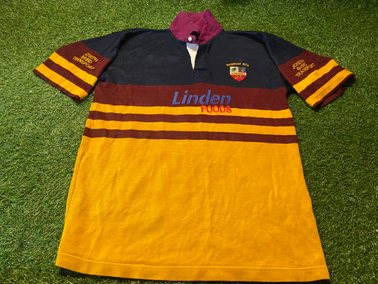 Banbridge RFC Ulster Northern Ireland Rugby Union Rare Vintage Medium mans Jersey