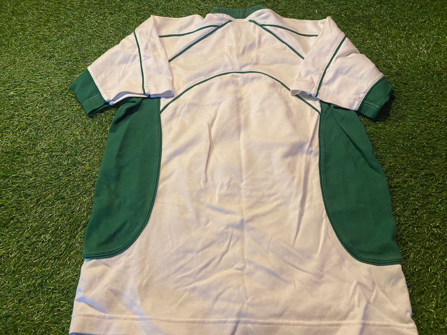 Ireland IRFU Irish Eire Rugby Union Football Small mans 2007 CCC Vintage Cotton Away Jersey