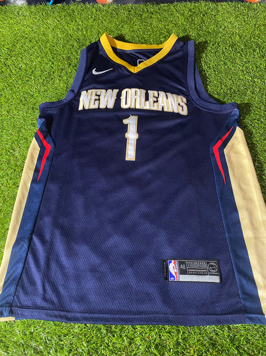 New Orleans Pelicans NBA USA United States of America Basketball Medium Mans Williamson no1 Jersey