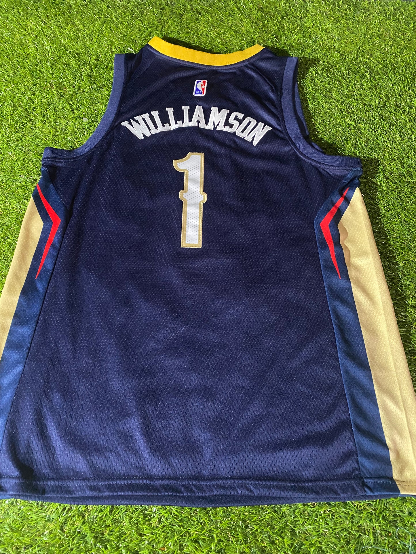 New Orleans Pelicans NBA USA United States of America Basketball Medium Mans Williamson no1 Jersey