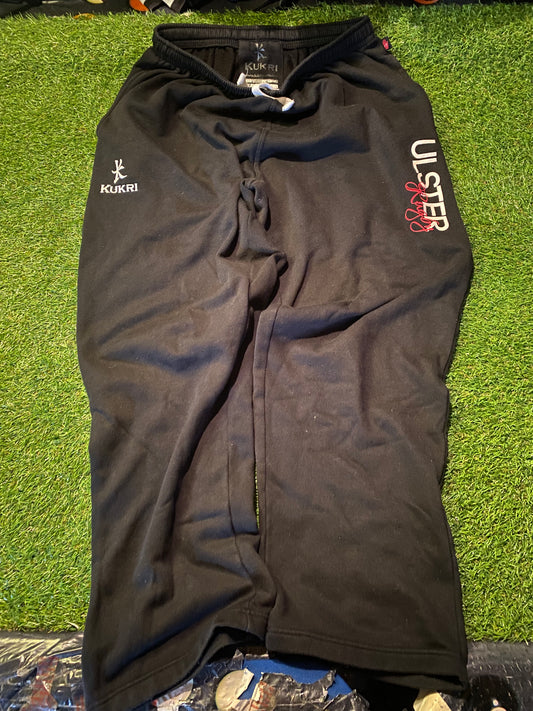 Ulster Northern Ireland Rugby Union Football Large Mans Kukri Single Layered Soft Joggers Bottoms