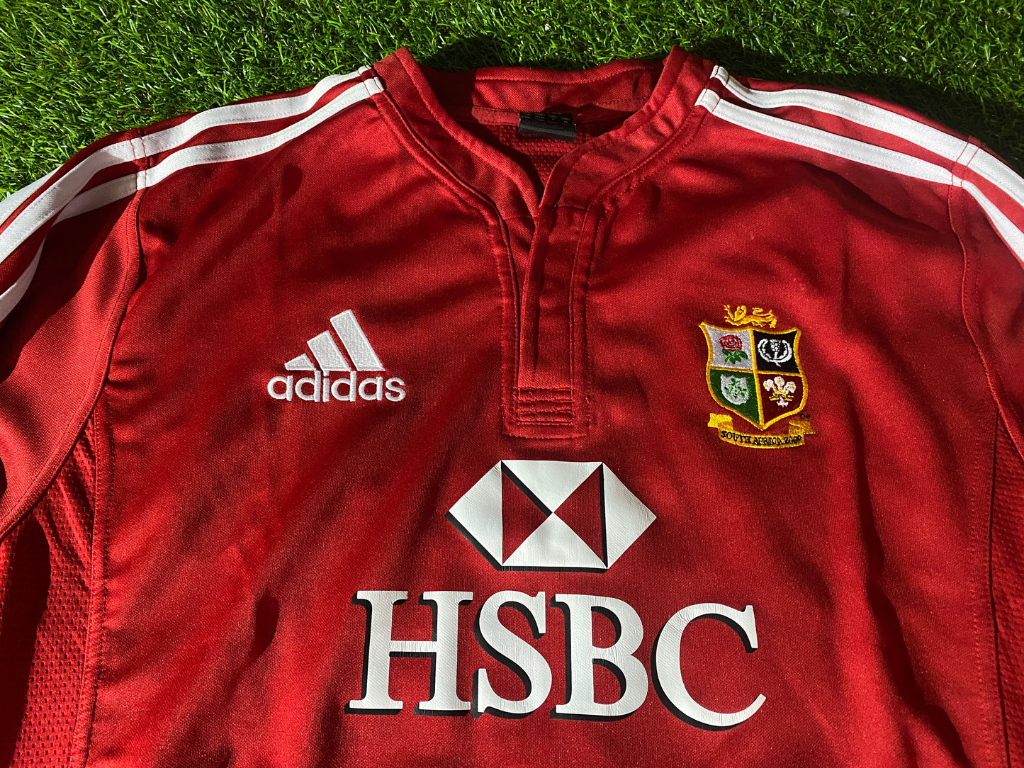 British & Irish Lions Rugby Union Football Medium Mans 2009 Adidas Tour of South Africa Jersey