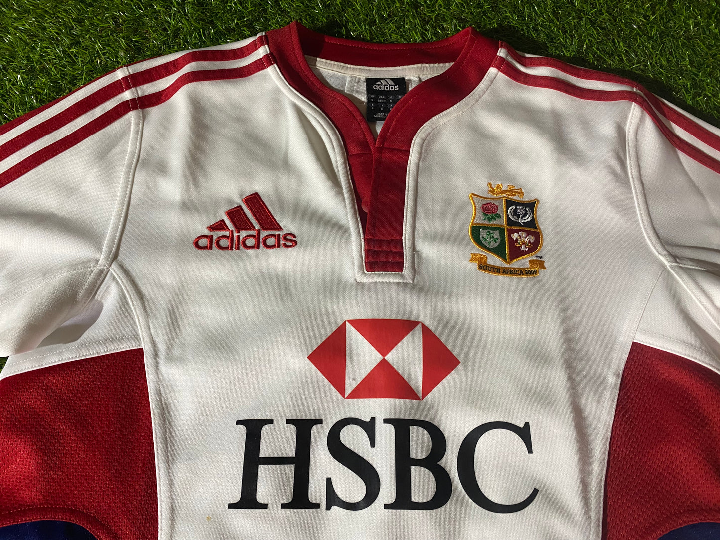 British & Irish Lions Rugby Union Football Small Mans 2009 Adidas Tour of South Africa Jersey