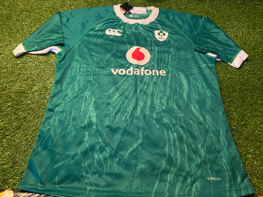 Ireland IRFU Eire Irish Rugby Union Football Rare Big XXXL 3XL Mans Home Jersey
