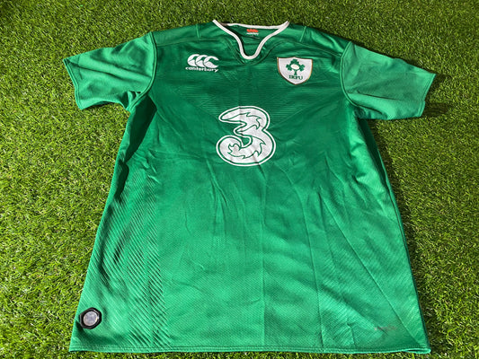 Ireland IRFU Eire Irish Rugby Union Football Large Mans CCC Made Home Jersey