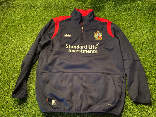 British & Irish Lions Rugby Union Football XXL 2XL Mans 2017 New Zealand Tour Over Top