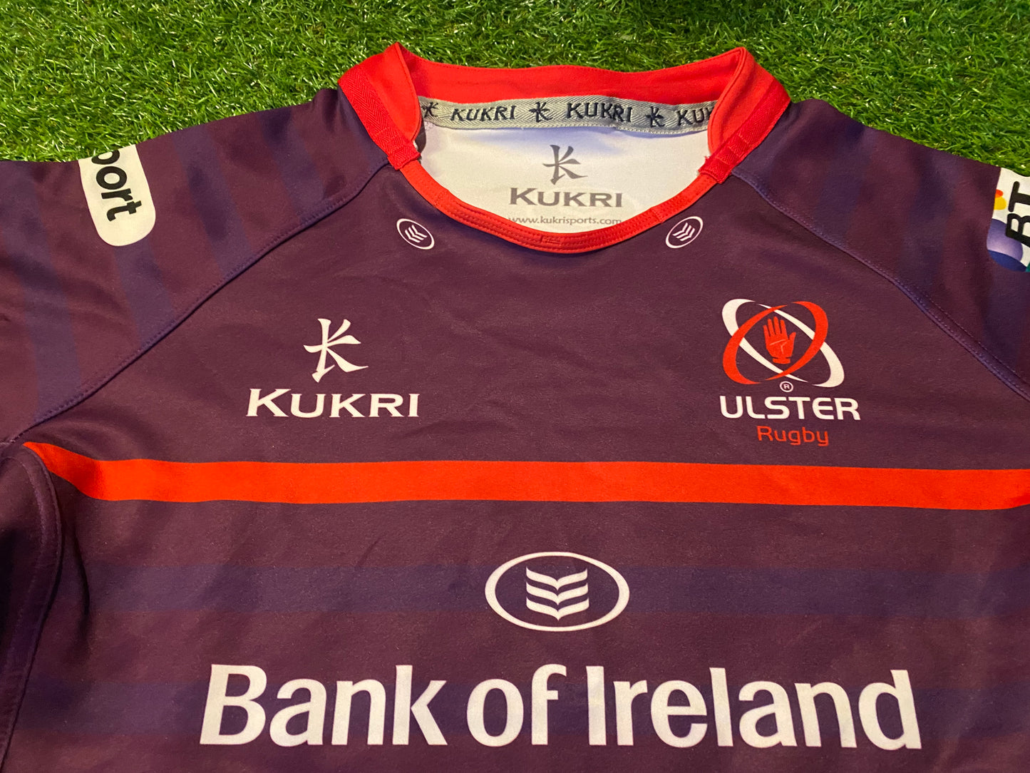 Ulster Northern Ireland Rugby Union Football XL Extra Large Mans Tight Fit Players Jersey