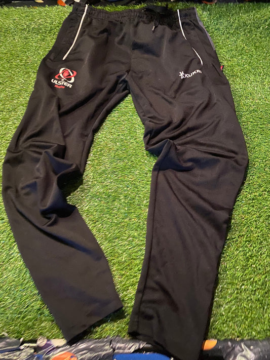 Ulster Northern Ireland Rugby Union Football Large Mans Kukri Single Layered Joggers Bottoms